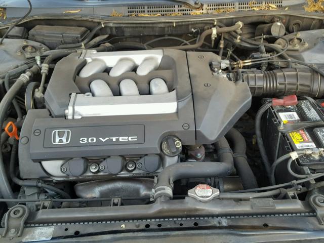 1HGCG22561A006783 - 2001 HONDA ACCORD EX BLACK photo 7