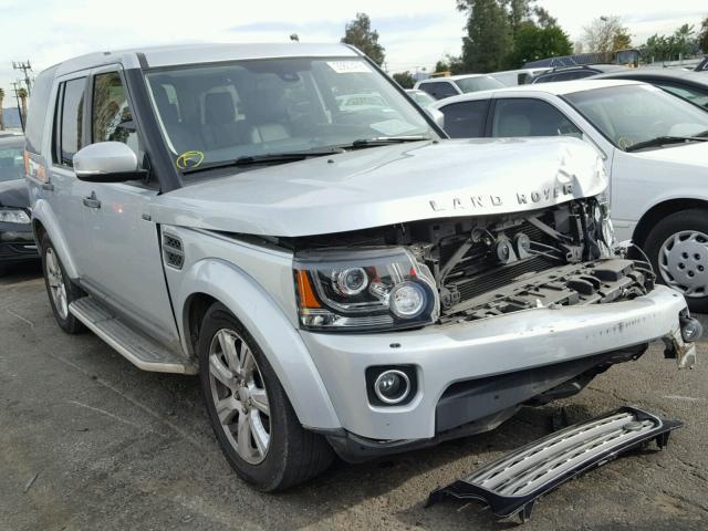 SALAG2V63FA765739 - 2015 LAND ROVER LR4 HSE SILVER photo 1