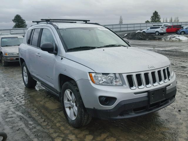 1J4NF1FB8BD157526 - 2011 JEEP COMPASS SP SILVER photo 1