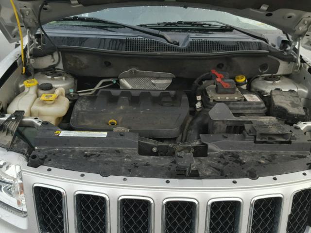 1J4NF1FB8BD157526 - 2011 JEEP COMPASS SP SILVER photo 7