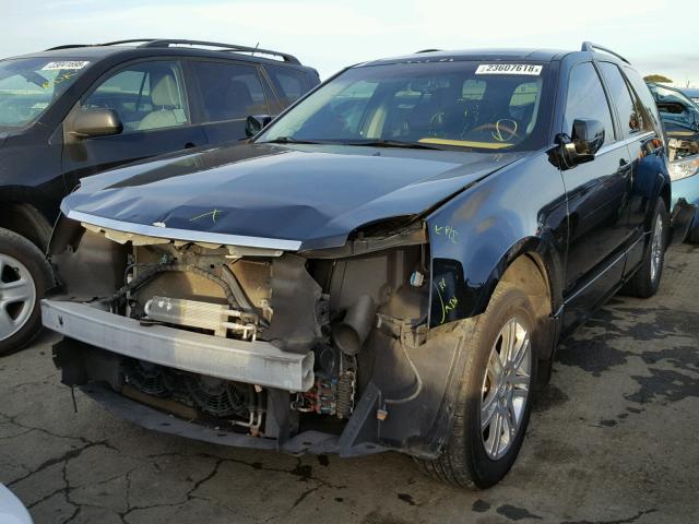 1GYEE63A660149840 - 2006 CADILLAC SRX BLACK photo 2