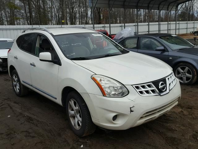 JN8AS5MTXBW159841 - 2011 NISSAN ROGUE S WHITE photo 1