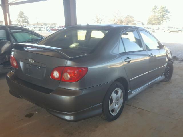 2T1BR32E55C421959 - 2005 TOYOTA COROLLA CE GRAY photo 4