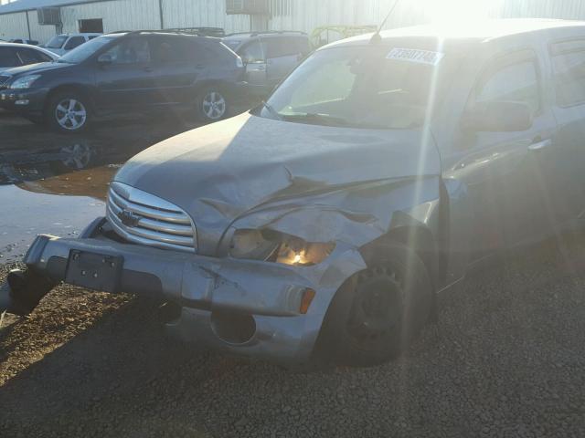 3GNDA13D46S619843 - 2006 CHEVROLET HHR LS GRAY photo 9