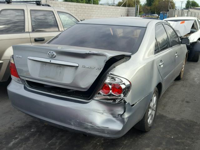 4T1BE32K55U557962 - 2005 TOYOTA CAMRY LE SILVER photo 4