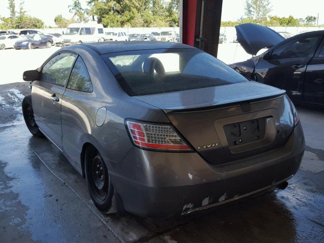 2HGFG12626H532627 - 2006 HONDA CIVIC LX TAN photo 3