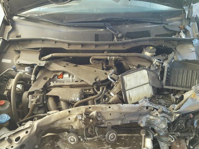 1HGCP2F72CA018217 - 2012 HONDA ACCORD EX GRAY photo 7