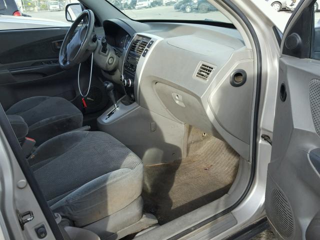 KM8JN12DX6U305417 - 2006 HYUNDAI TUCSON GLS SILVER photo 5