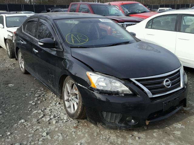 3N1AB7AP2FY321199 - 2015 NISSAN SENTRA S BLACK photo 1