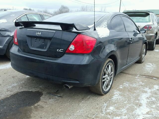 JTKDE177060129031 - 2006 TOYOTA SCION TC 黑色 照片 4