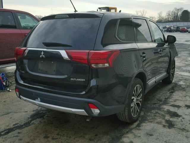 JA4AD2A3XGZ008443 - 2016 MITSUBISHI OUTLANDER BLACK photo 4