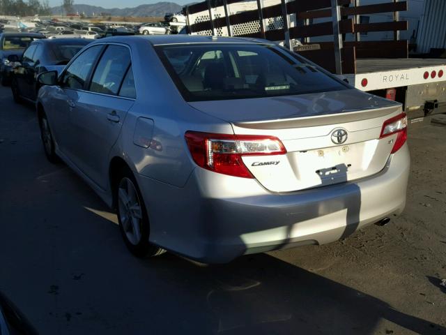 4T1BF1FKXEU409933 - 2014 TOYOTA CAMRY L SILVER photo 3