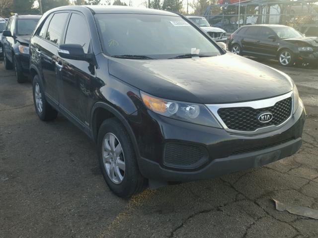 5XYKTCA10BG179811 - 2011 KIA SORENTO BA BLACK photo 1