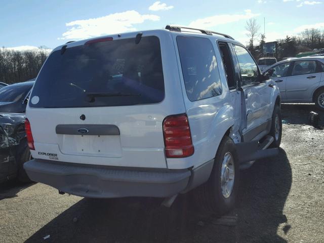 1FMZU70E12UC56462 - 2002 FORD EXPLORER S WHITE photo 4