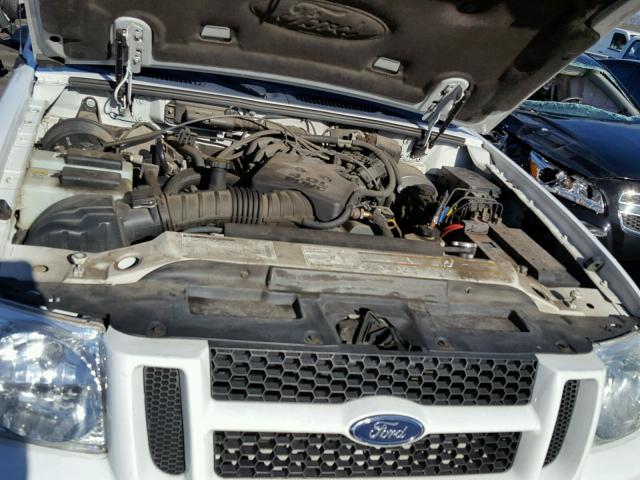 1FMZU70E12UC56462 - 2002 FORD EXPLORER S WHITE photo 7
