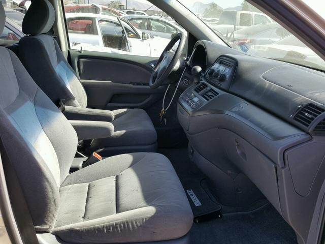 5FNRL38426B452677 - 2006 HONDA ODYSSEY EX SILVER photo 5