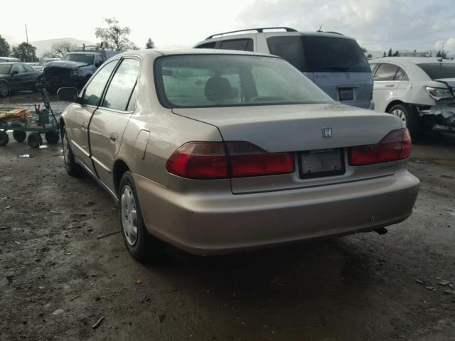 1HGCG6651YA081323 - 2000 HONDA ACCORD LX BEIGE photo 3