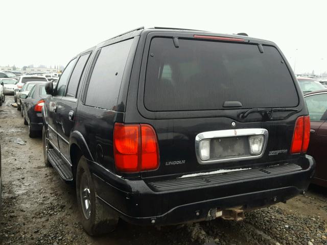 5LMFU28A9YLJ33690 - 2000 LINCOLN NAVIGATOR BLACK photo 3