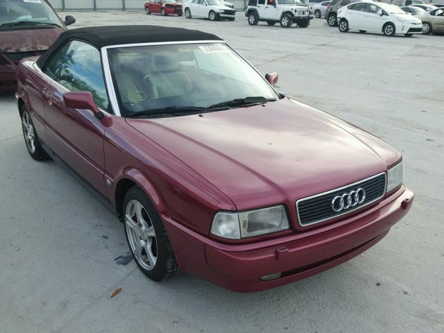 WAUBL88G4RA003892 - 1994 AUDI CABRIOLET RED photo 1