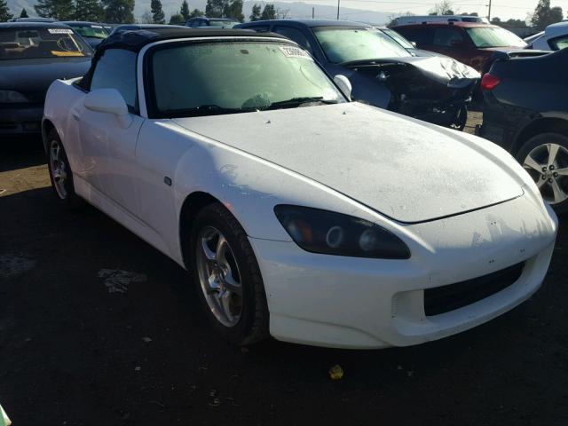 JHMAP21496S002080 - 2006 HONDA S2000 WHITE photo 1