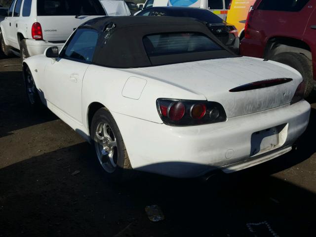 JHMAP21496S002080 - 2006 HONDA S2000 WHITE photo 3