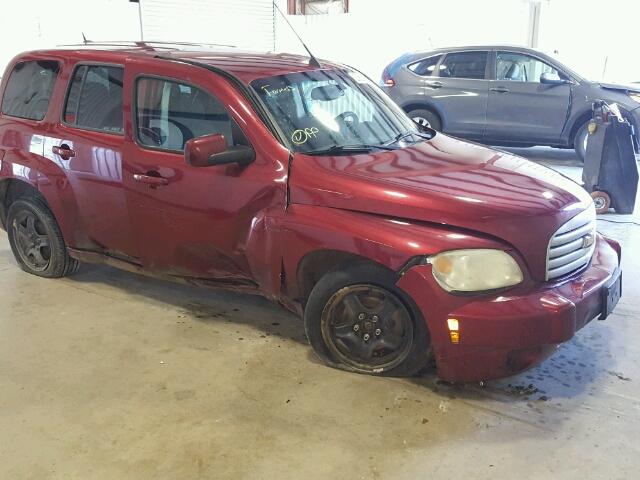 3GNCA23D68S680521 - 2008 CHEVROLET HHR LT MAROON photo 9