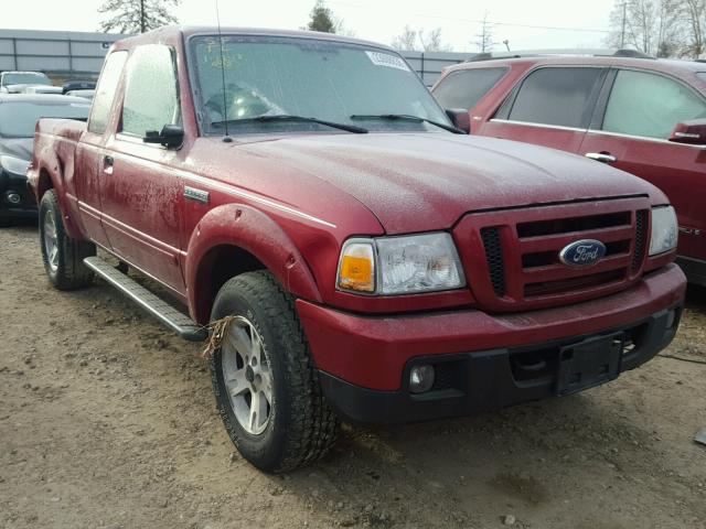 1FTZR45E56PA06742 - 2006 FORD RANGER SUP RED photo 1