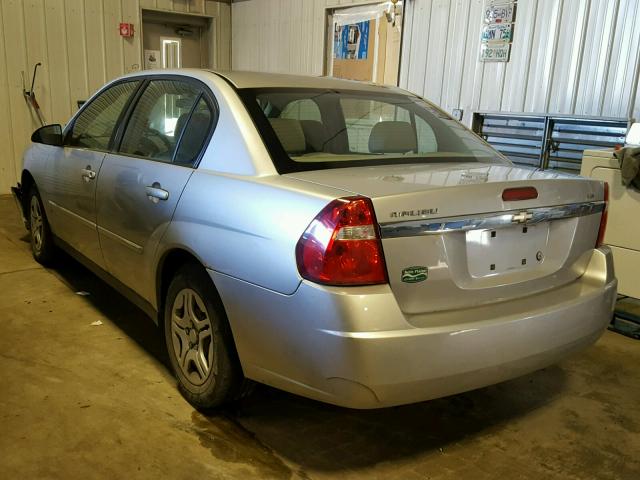 1G1ZS58F58F138691 - 2008 CHEVROLET MALIBU LS ნაცრისფერი ფოტო 3