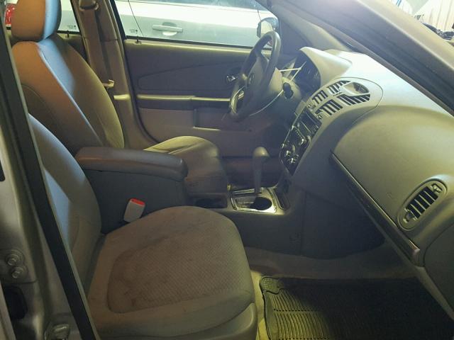 1G1ZS58F58F138691 - 2008 CHEVROLET MALIBU LS ნაცრისფერი ფოტო 5