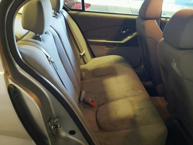 1G1ZS58F58F138691 - 2008 CHEVROLET MALIBU LS ნაცრისფერი ფოტო 6