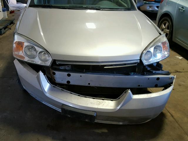 1G1ZS58F58F138691 - 2008 CHEVROLET MALIBU LS ნაცრისფერი ფოტო 9