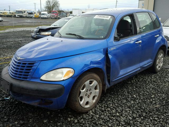 3C4FY48B03T570037 - 2003 CHRYSLER PT CRUISER BLUE photo 2