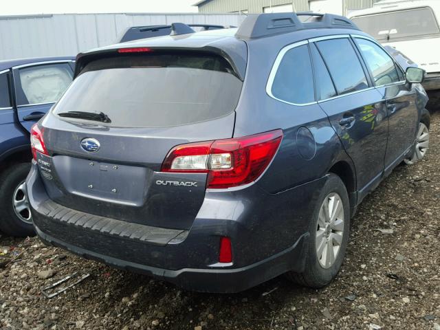 4S4BSBFC2G3302331 - 2016 SUBARU OUTBACK 2. GRAY photo 4