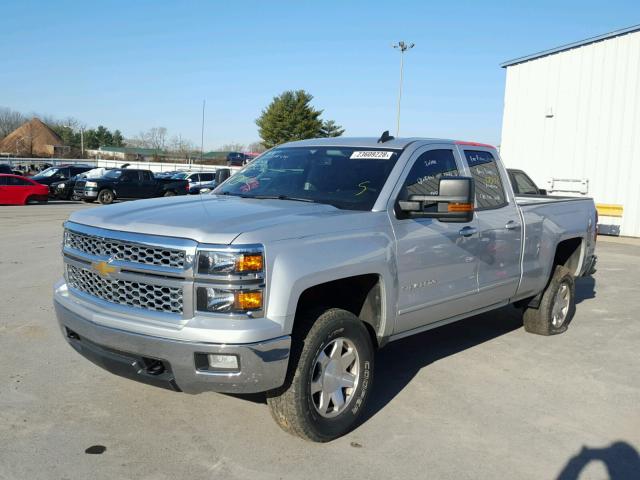 1GCVCREC3FZ163752 - 2015 CHEVROLET SILVERADO SILVER photo 2