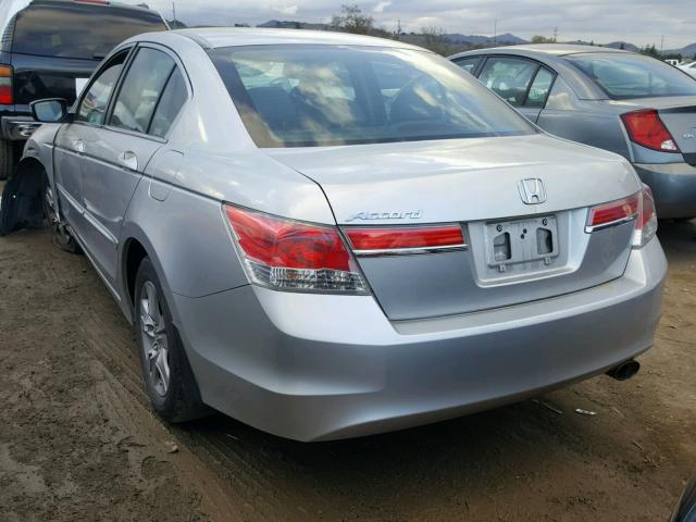 1HGCP2F45CA209314 - 2012 HONDA ACCORD LXP SILVER photo 3