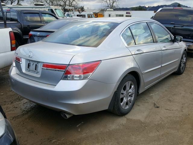 1HGCP2F45CA209314 - 2012 HONDA ACCORD LXP SILVER photo 4