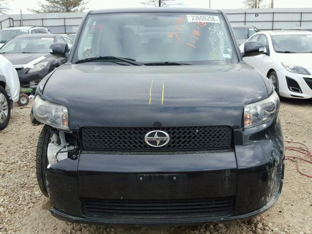 JTLKE50E291068055 - 2009 SCION XB BLACK photo 7