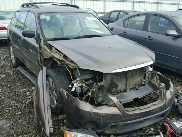 4S4BP61C487346504 - 2008 SUBARU OUTBACK 2. BROWN photo 1