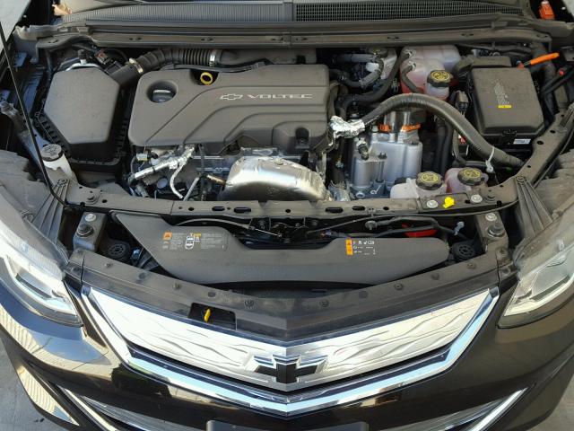 1G1RC6S55HU213016 - 2017 CHEVROLET VOLT LT BLACK photo 7