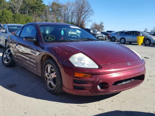 4A3AC44GX3E071933 - 2003 MITSUBISHI ECLIPSE GS BURGUNDY photo 1