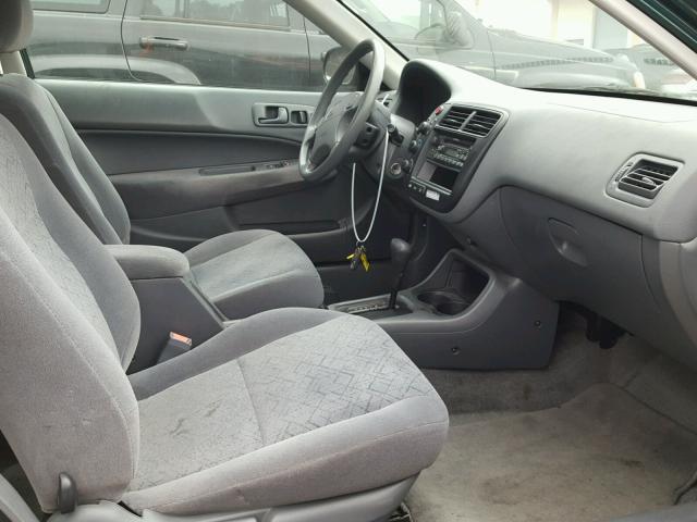 1HGEJ8241YL030749 - 2000 HONDA CIVIC EX 绿色 照片 5