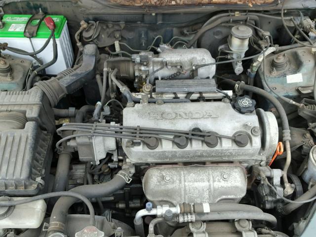 1HGEJ8241YL030749 - 2000 HONDA CIVIC EX 绿色 照片 7