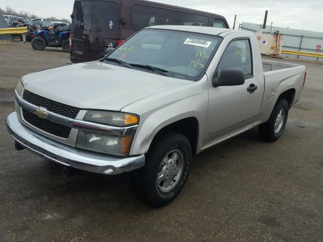 1GCCS148968265572 - 2006 CHEVROLET COLORADO BEIGE photo 2