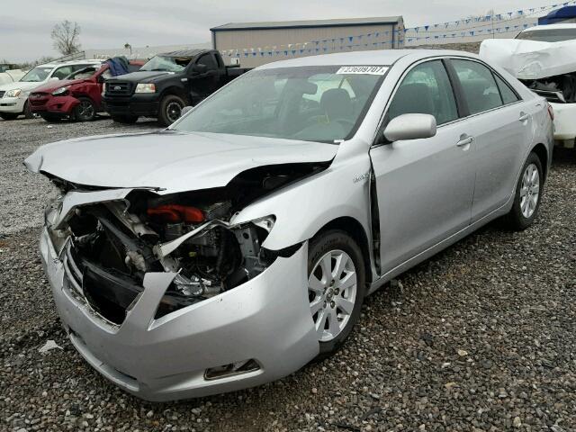 4T1BB46K09U097706 - 2009 TOYOTA CAMRY HYBR GRAY photo 2