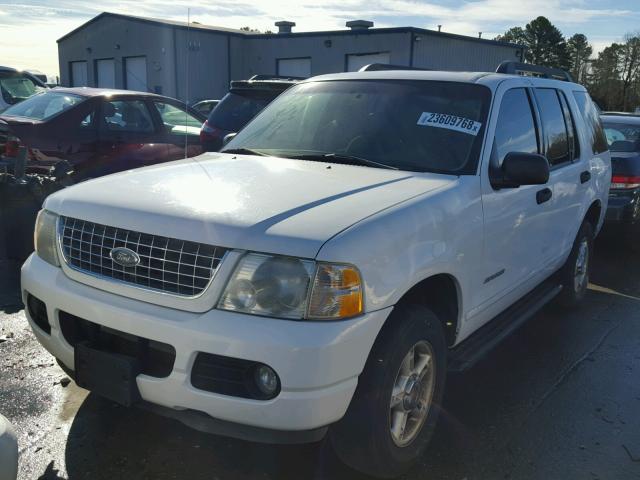 1FMZU73E95UA46031 - 2005 FORD EXPLORER X WHITE photo 2