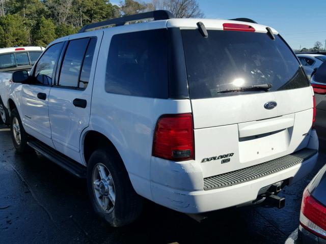 1FMZU73E95UA46031 - 2005 FORD EXPLORER X WHITE photo 3