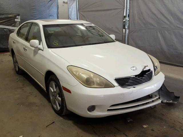 JTHBA30G155057188 - 2005 LEXUS ES 330 WHITE photo 1