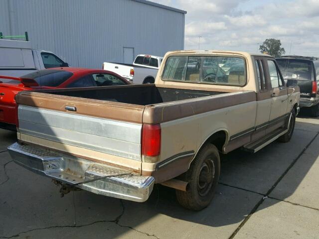 1FTHX25M7JKA82093 - 1988 FORD F250 BROWN photo 4