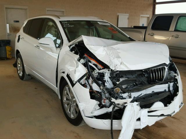 LRBFXBSA0HD018671 - 2017 BUICK ENVISION E WHITE photo 1