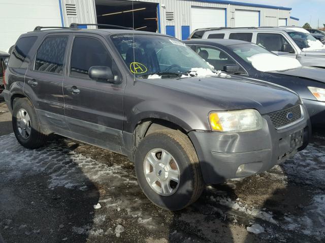 1FMYU93154KB61336 - 2004 FORD ESCAPE XLT GRAY photo 1